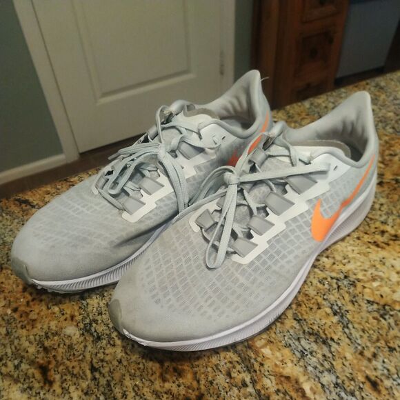 Nike Mens Air Zoom Pegasus 37 BQ9646-012 Gray Running Shoes Sneakers Size 11.5 main image 6
